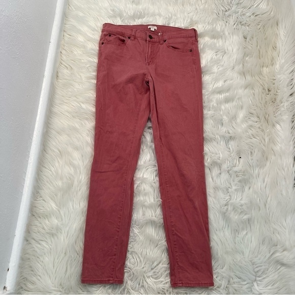 J. Crew Factory Skinny 5-Pocket Jean Pink - Picture 2 of 11